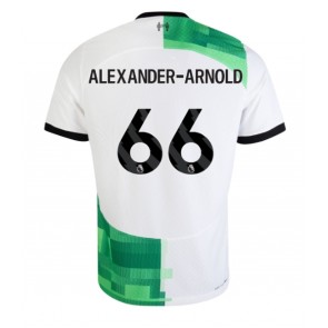 Maillot de foot Liverpool Alexander-Arnold #66 Extérieur 2023-24 Manches Courte